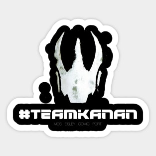 #TeamKanan - Mos Eisley Comic Port Sticker